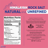 Purelife Himalayan Salt Pink Coarse Kosher Unrefined- Gourmet Natural Crystal Rock Salt with Minerals in Classy Glass Jar with Cork – For Salt Mills & Grinders– From Iron Rich Part of Himalayan Salt Mine- 12.35 oz - CosmicElement