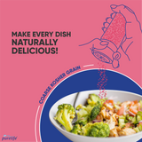 Purelife Himalayan Salt Pink Coarse - Gourmet Natural Crystal Rock Salt with Minerals in Glass Bottle with Ceramic Mill 4.23oz - CosmicElement