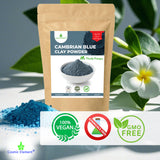 Cambrian Blue Clay Powder- 8 oz - CosmicElement