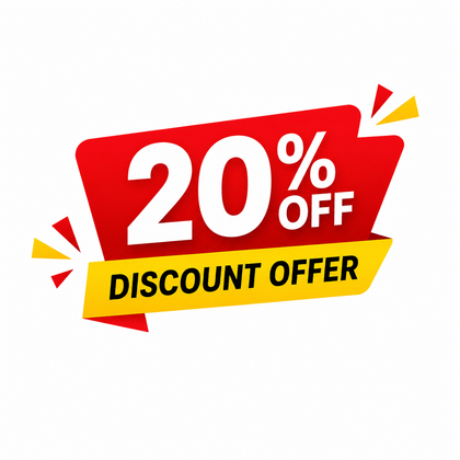 Get 20% Discount on Selected Products