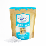 Purelife Aegean Coarse Sea Salt - 1.1 lbs - CosmicElement