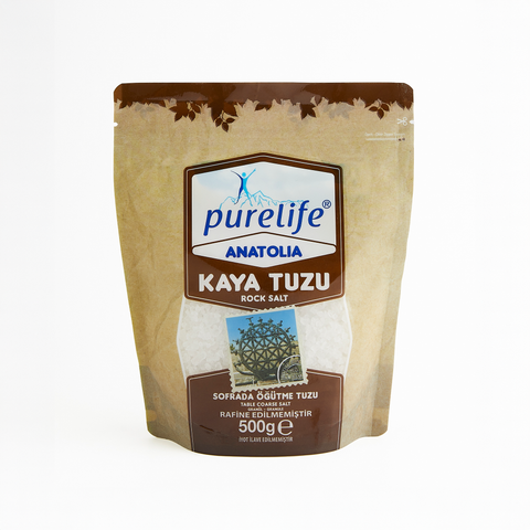 Purelife Anatolian Coarse Rock Salt - 500g