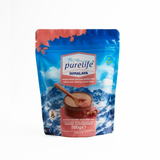 Purelife Himalayan Kosher Salt Pink Iodized Unrefined – Extra Fine Grain Gourmet Natural Crystal Rock Salt with Minerals – From Iron Rich Part of Himalayan Salt Mine- 1.1 lbs