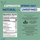 Purelife Cappadocian Organic Spring Salt - 1.1 lbs - CosmicElement