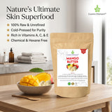 100% Pure Mango Butter - Can Substitute Shea Butter in Soap and Lotion Recipes - Moisturizing, Scent-free, Hexane-free, Scent-Free, Moisturizing - by Cosmic Element - CosmicElement