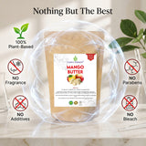 100% Pure Mango Butter - Can Substitute Shea Butter in Soap and Lotion Recipes - Moisturizing, Scent-free, Hexane-free, Scent-Free, Moisturizing - by Cosmic Element - CosmicElement