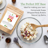 100% Pure Mango Butter - Can Substitute Shea Butter in Soap and Lotion Recipes - Moisturizing, Scent-free, Hexane-free, Scent-Free, Moisturizing - by Cosmic Element - CosmicElement