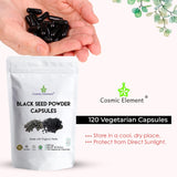Cosmic Element Black Seed Powder Capsules - CosmicElement