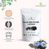 Cosmic Element Black Seed Powder Capsules - CosmicElement