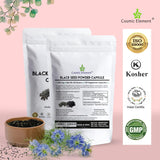 Cosmic Element Black Seed Powder Capsules - CosmicElement