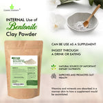Cosmic Element Bentonite Clay Powder 100% Pure & Unrefined Calcium Bentonite Clay - Heavy Metal Detox and Cleanse ! Sourced from India - CosmicElement