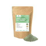 French Green Clay European Montmorillonite Ultra Soft Clay Powder , Vegan Cosmetic Grade, Healing Clay for Face Mask Skin Care Detox, Clay Mask for Blackheads and Pores, 4 ounce - Cosmic Element