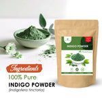 Indigo Powder Hair Color Powder, Hair Color Powder Natural Hair Dye, Vegan Powder for Hair Growth, Natural Hair Color for Men and Women, Non GMO - Cosmic Element