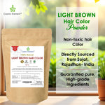 Hair Coloring Powder + Moroccan Red Clay Powder + Aloever Powder