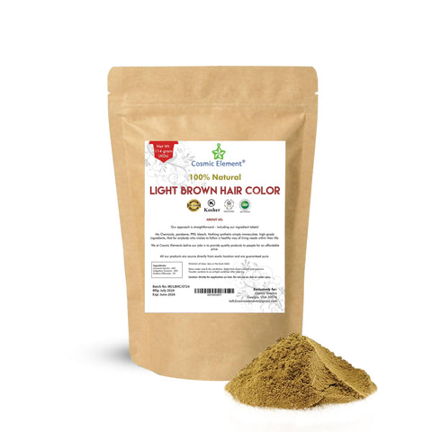 Light Brown Henna Powder - 4 oz - CosmicElement