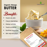 100% Pure Mango Butter - Can Substitute Shea Butter in Soap and Lotion Recipes - Moisturizing, Scent-free, Hexane-free, Scent-Free, Moisturizing - by Cosmic Element
