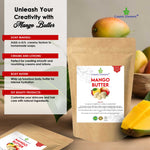 100% Pure Mango Butter - Can Substitute Shea Butter in Soap and Lotion Recipes - Moisturizing, Scent-free, Hexane-free, Scent-Free, Moisturizing - by Cosmic Element