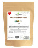 Cosmic Element USDA Organic Henna Hair & Beard Color / Dye - Chemicals Free Hair Coloring Powder with Assorted Shades (4oz, Light Brown) - CosmicElement