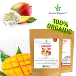 100% Pure Mango Butter - Can Substitute Shea Butter in Soap and Lotion Recipes - Moisturizing, Scent-free, Hexane-free, Scent-Free, Moisturizing - by Cosmic Element (4 Oz) - CosmicElement