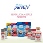 Purelife Himalayan Salt White Iodized Unrefined – Gourmet Natural Crystal Rock Salt with Minerals – From Mineral Balanced Part (WHITE) of Same Mine with Pink Salt (Coarse, 1.1 lbs Pack) - CosmicElement