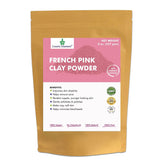 French Pink Montmorrillonite Clay Powder (French Rose Clay), Vegan Food Grade, Healing Clay for Face Mask Skin Care Detox, Clay Mask for Blackheads and Pores, 4 Ounce - Cosmic Element - CosmicElement