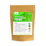 Cosmic Element Bentonite Clay Powder 100% Pure & Unrefined 1 lbs/16 Ounce Premium Calcium Bentonite Clay - Heavy Metal Detox and Cleanse ! Sourced from India - CosmicElement