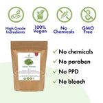 Indigo Powder Hair Color Powder, Hair Color Powder Natural Hair Dye, Vegan Powder for Hair Growth, Natural Hair Color for Men and Women, Non GMO - Cosmic Element - CosmicElement