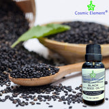 USDA Organic Black Seed Oil 8.4 Fl Oz Certified 100% Virgin, Cold Pressed, Glass Bottle, Omega 3 6 9 - Nigella Sativa Black Cumin - Antioxidant for Immune Support, Joints, Digestion, Hair & Skin - CosmicElement
