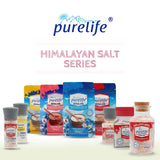 Purelife Himalayan Kosher Salt Pink Unrefined in Pet Jar with Shaker Lid – Extra Fine Grain Gourmet Natural Crystal Rock Salt with Minerals – From Iron Rich Part of Himalayan Salt Mine- 8.81oz - CosmicElement