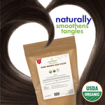 Cosmic Element USDA Organic Henna Hair & Beard Color / Dye - Chemicals Free Hair Coloring Powder with Assorted Shades (4oz, Light Brown) - CosmicElement