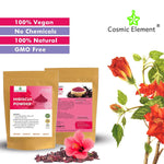 100% Organic Hibiscus Powder - CosmicElement