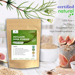 Psyllium Husk Powder USDA Organic / Keto Baking Bread , Easy Mixing Fiber for Regularity, Finely Ground ! - 4 Oz - CosmicElement