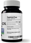 Organic Black Seed Oil 500mg - 60 Softgel Capsules (Non-GMO) Premium Cold-Pressed Nigella Sativa - Black Cumin Seed Oil with Omega 3, 6, 9 - Darkest, Highest TQ Content - CosmicElement
