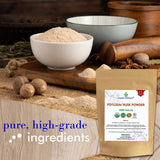 Psyllium Husk Powder USDA Organic / Keto Baking Bread , Easy Mixing Fiber for Regularity, Finely Ground ! - 4 Oz - CosmicElement