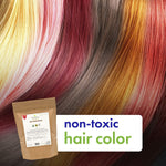 Cosmic Element USDA Organic Henna Hair & Beard Color / Dye - Chemicals Free Hair Coloring Powder with Assorted Shades (4oz, Light Brown) - CosmicElement