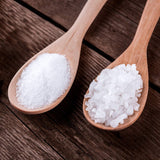 Purelife Himalayan Salt White Iodized Unrefined – From Mineral Balanced Part (WHITE) of Same Mine with Pink Salt (Fine, 1.1 lbs Pack) - CosmicElement