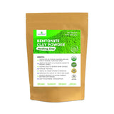 Cosmic Element Bentonite Clay Powder 100% Pure & Unrefined 1 lbs/16 Ounce Premium Calcium Bentonite Clay - Heavy Metal Detox and Cleanse ! Sourced from India - CosmicElement