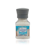 Purelife Aegean Sea Salt Coarse PET Bottle with Ceramic Mill 250gr – Extra Fine Grain Gourmet Natural Sea Salt with Minerals – Hand Harvested, Unprocessed, Iodine Enriched Authentic Sea Salt - CosmicElement